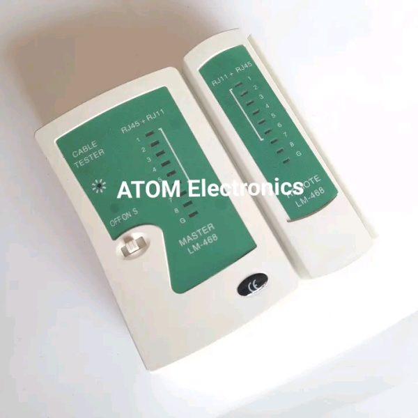 RJ45 Cable Tester – ATOM Electronics
