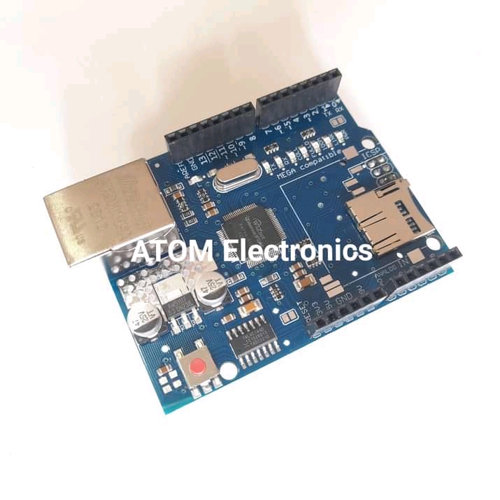 W5100 Ethernet Shield – ATOM Electronics
